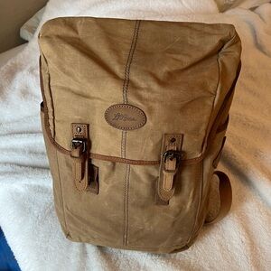 L.L.Bean Canvas Backpack NEW Laptop Pocket